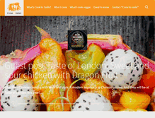 Tablet Screenshot of cooktosmile.com